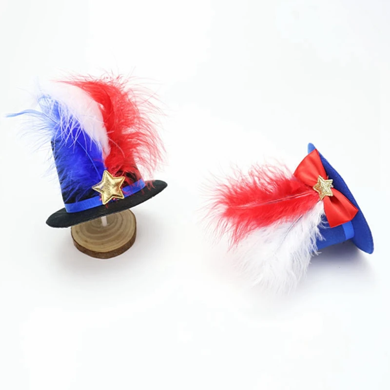 Black Headgear For Children And Adults National Day Party Feather Decoration Topper Easy Install Easy To Use