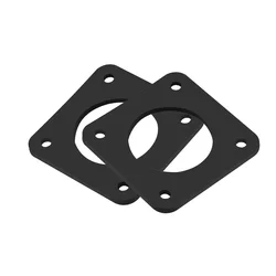 1PCS CNC machined Nema 17 Stepper Motor Damper Silicone shock absorber 42 Motor Absorber 2MM thickness For 3D Printer parts