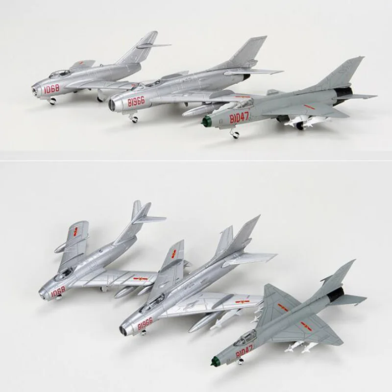 17 China Ver Aviation aircraft 1/72 scale Army Fresco Jian 5 J-6 Fighter Mig airplane models adult children toys f display show