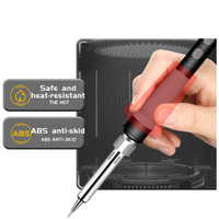 60W/90W/120W Adjustable Temperature Soldering Iron Kit - Fast Heating, All-in-One Repair Tool for Electronics/Welding DIY