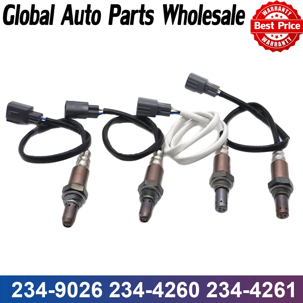 For Toyota Tacoma 4.0L V6 2005-2006 234-9026 234-4260 234-4261 Car Upstream&Downstream Air Fuel Ratio Lambda Oxygen Sensor 4PCS