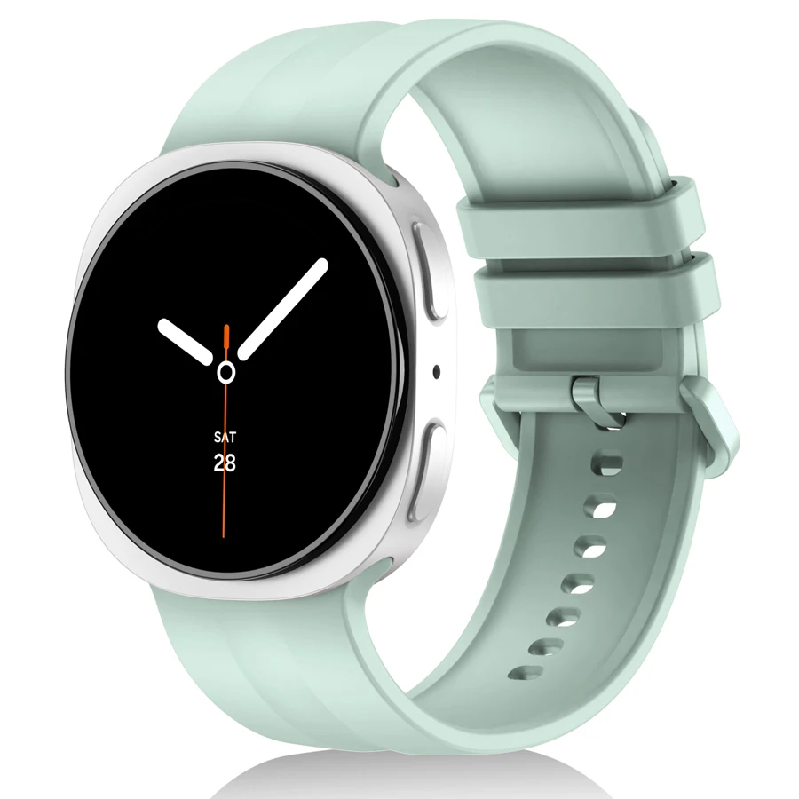 Siliconen Band voor Samsung Galaxy Horloge 9/8 40mm 44mm Band Accessoires Correa Pulseira Armband voor Galaxy Horloge 8 Classic 46mm