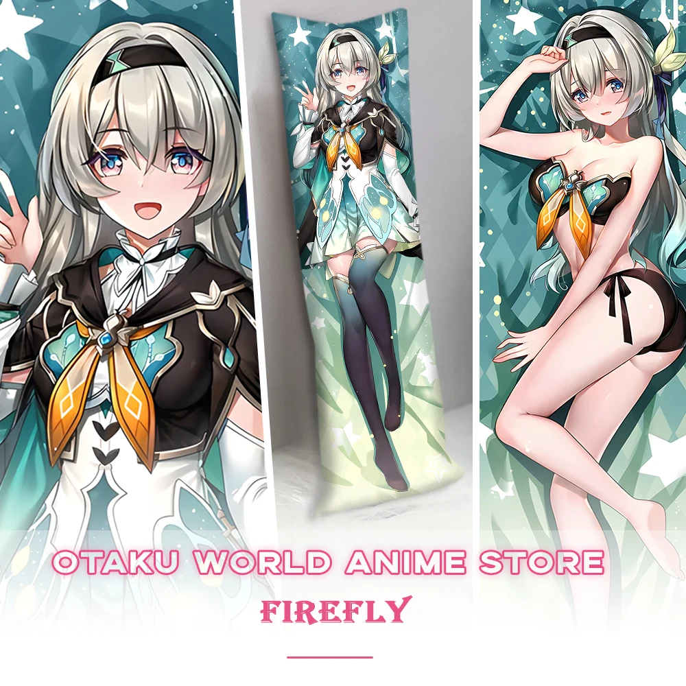

Игра Honkai Star Rail, милая наволочка со светлячком, реквизит для косплея, аниме, Firefly, индивидуальное постельное белье, наволочки для всего тела Dakimakura