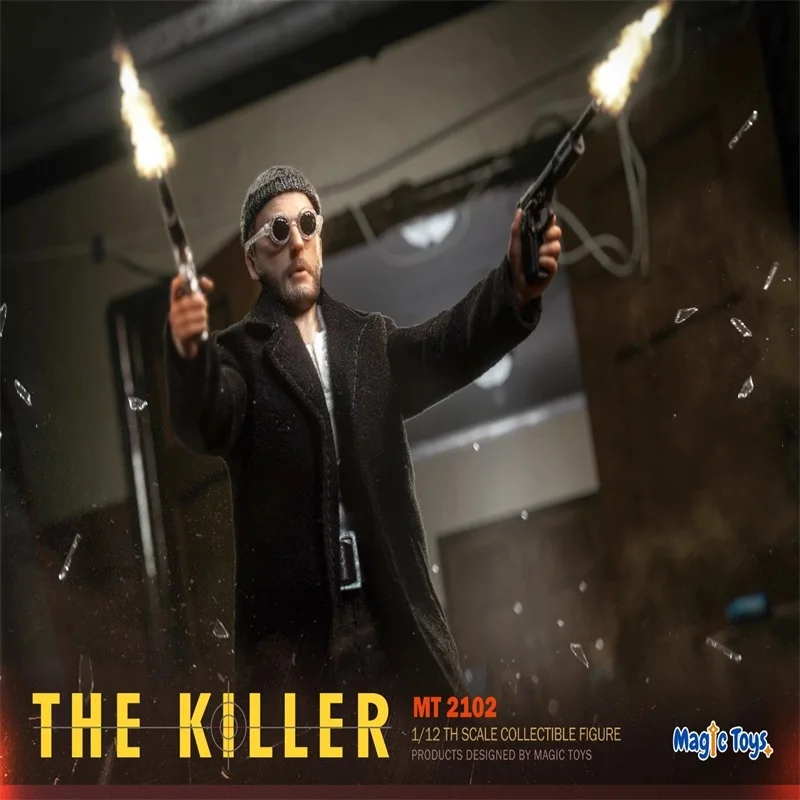 Magic Toys MT2102 1/12 Male Solider Killer Leon Jean Reno Model Full Set 6” Action Figure In Stock For Fans Collection