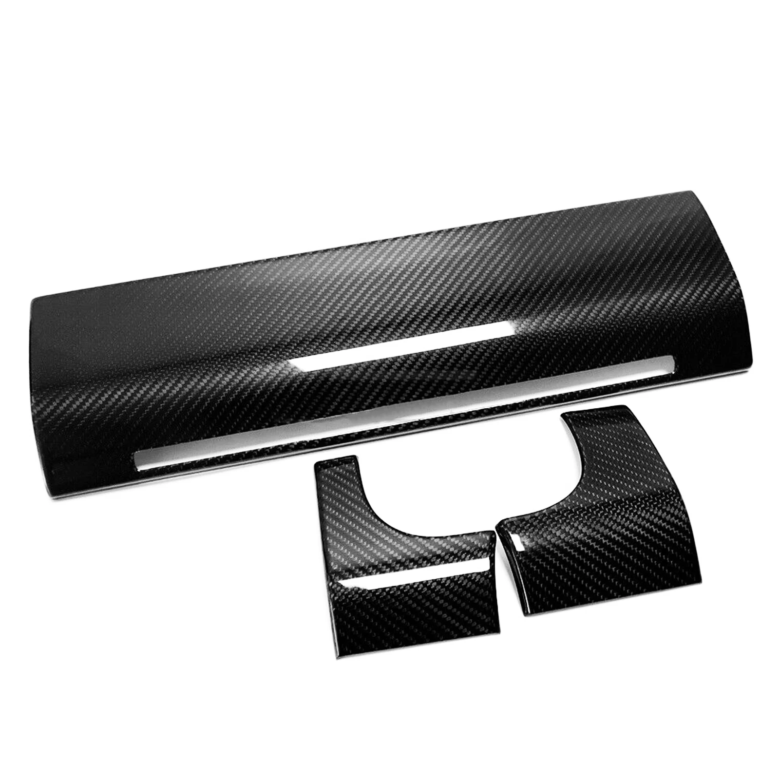For Ford F150 Raptor 2021-2024 Carbon Fiber Dashboard Pad Instrument panel decorative cover Car Interior Accessories sticker