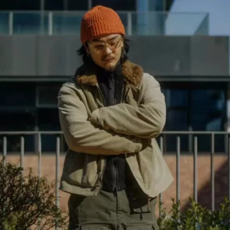 High Street  VV Tiger Print Wool Leather Jacket Men Women Fashion Comfortable Coats Jackets Men's Clothing