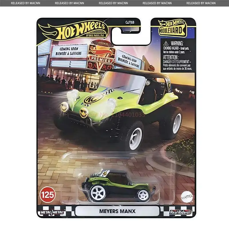 2025 Original Hot Wheels Car Boulevard 25 Mix 2 - 2025 Case Gjt68 B 1/64  Diecast Vehicle Model Car Boy Toys Birthday Gifts