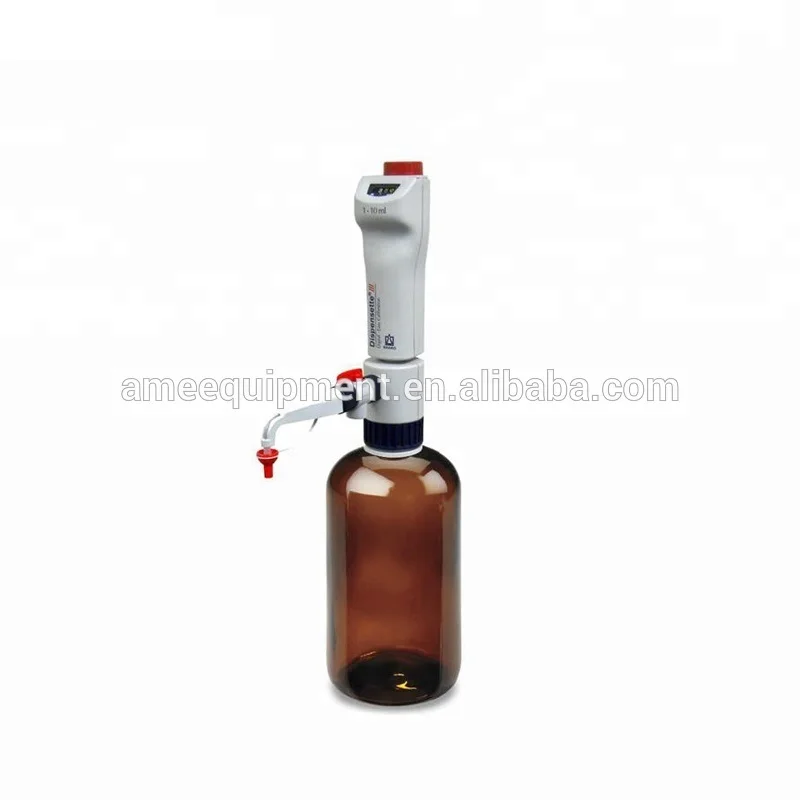 Botol Digital 50ml buret Atas & Dispenser untuk baterai Lithium-Ion elektrolit