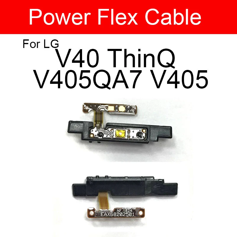 Up Down Volume Power Side Button Flex Cable For LG V10 V20 V30 V35 V40 V50 V50S Power On Off Control Volume Flex Ribbon