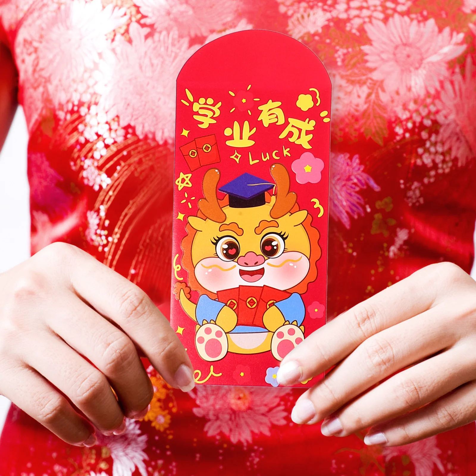 

Spring Festival Red Packets Paper Envelopes New Year Money Bag Traditional Pocket Lunar Cartoon