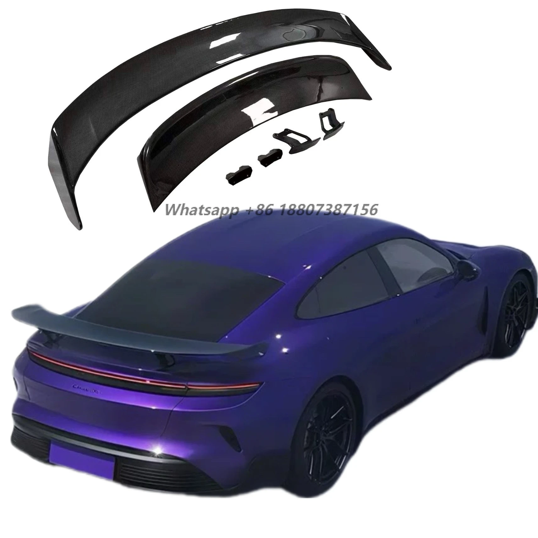 

Style Rear Wing Spoiler Body Kit Carbon Fiber Rear Spoiler Parts