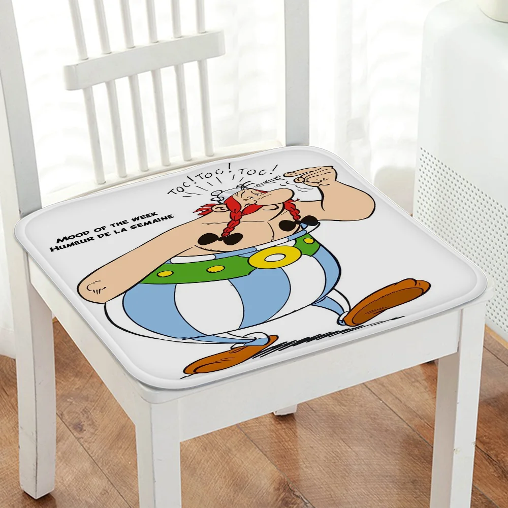 Asterix-Obelix Modern Minimalist Style Plush Cushion Home Back Cushion Soft Comfortable 50x50cm Chair Mat Pad