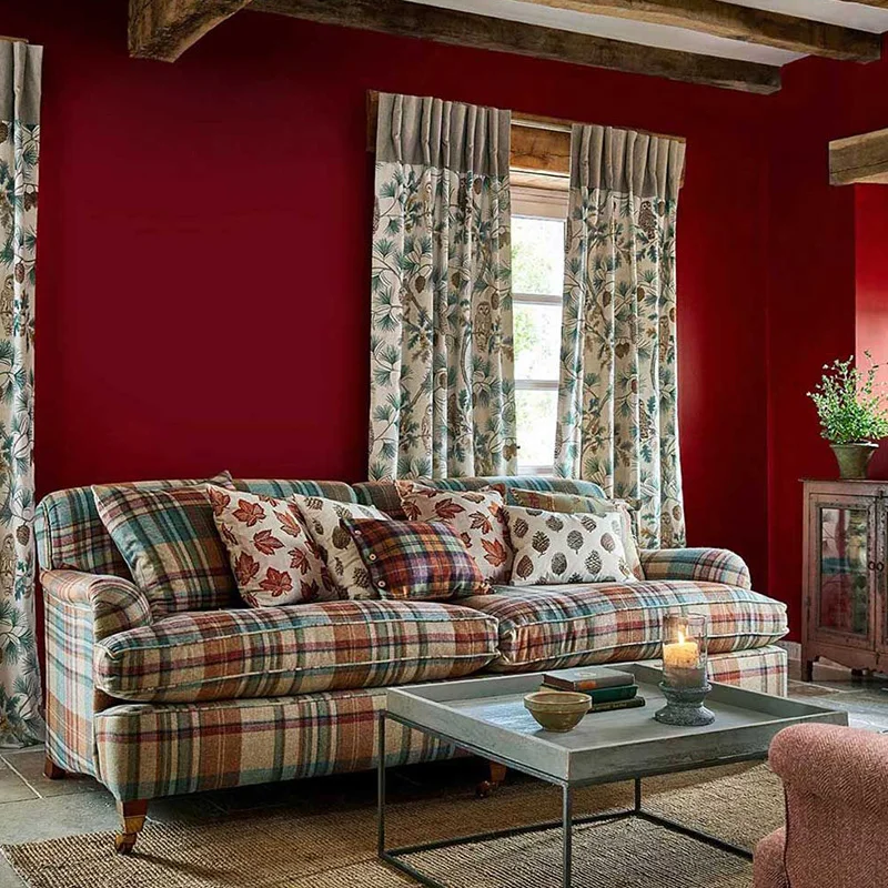 

Sofa small apartment living room three-person sofa French retro straight row sofa suitable for bedrooms and living rooms
