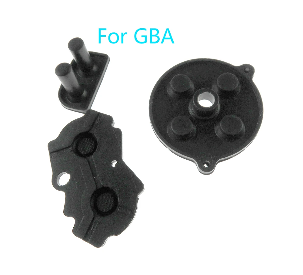 1set Tombol konduktif karet warna-warni untuk Nintend GameBoy Advance GBA silikon konduktif mulai pilih Keypad