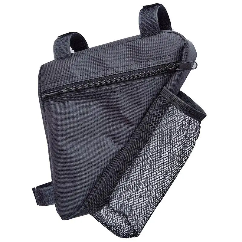 Long Distance Cycling Bike Triangle Bag Large Capacity Crossbeam Pouch for Mountain Bikes Hiking Camping Outdoor Adventures