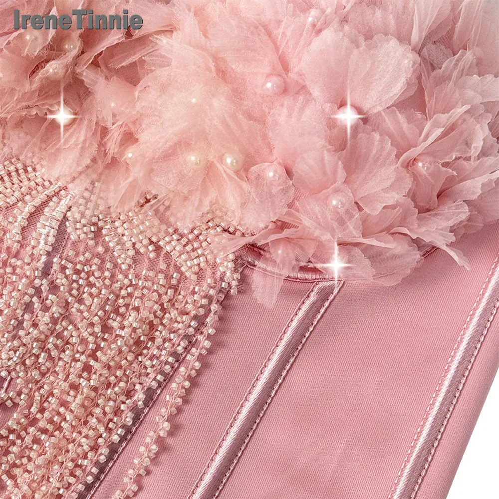 IRENE TINNIE مثير شرابة رفع مشد مجروم Y2k المحاصيل القمم السيدات بوستير الصدرية سترة تانك القمم المرأة زهرة الكورسيهات الشارع الشهير #5