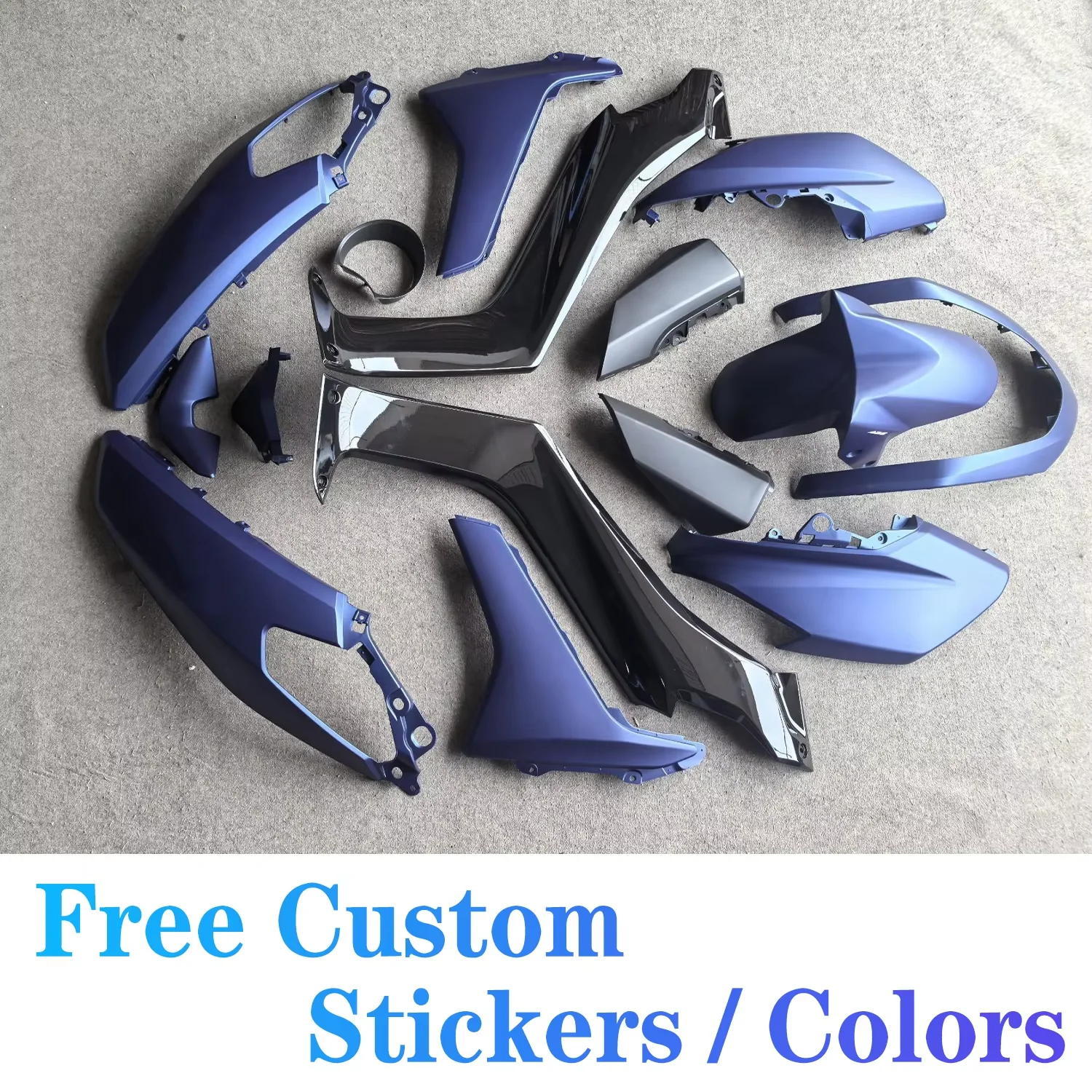 Pasuje do YAMAHA NMAX155 NMAX125 2016-2019 obudowa motocykla Fairing zestaw karoserii N-MAX NMAX 155cc 125cc