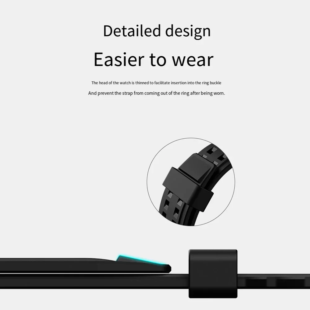 Silicone Straps For Samsung For Galaxy Watch8 Silicone Breathable Sport Watch Replacement Straps 20mm 22mm Smart Watch Accessory