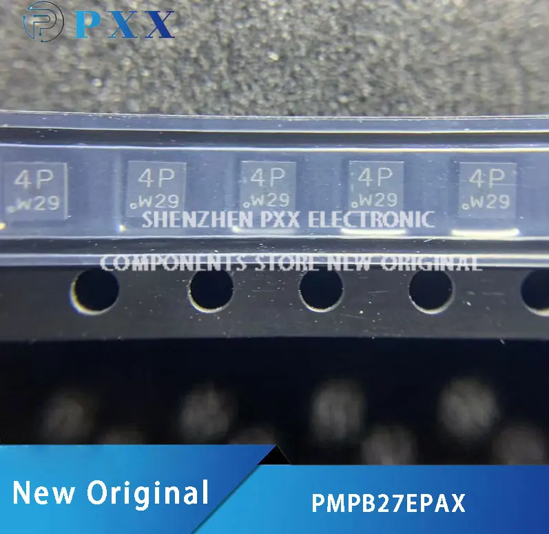 5Pcs PMPB27EPAX 30V, 6.1A, P-channel Trench MOSFET DFN2020-6 PMPB27EPA Marking code:4P New Original