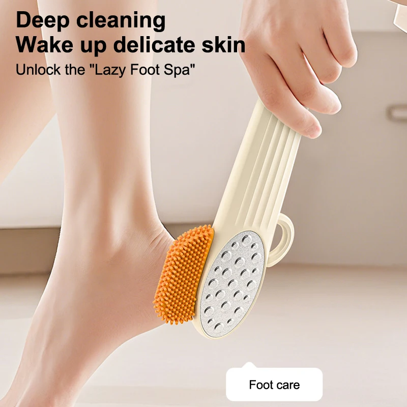 Lime à pied Double face 2 en 1, 1 pièce, lime à talon, peau dure et morte, dissolvant de callosités, exfoliant, soins des pieds, râpe, outil de pédicure professionnel