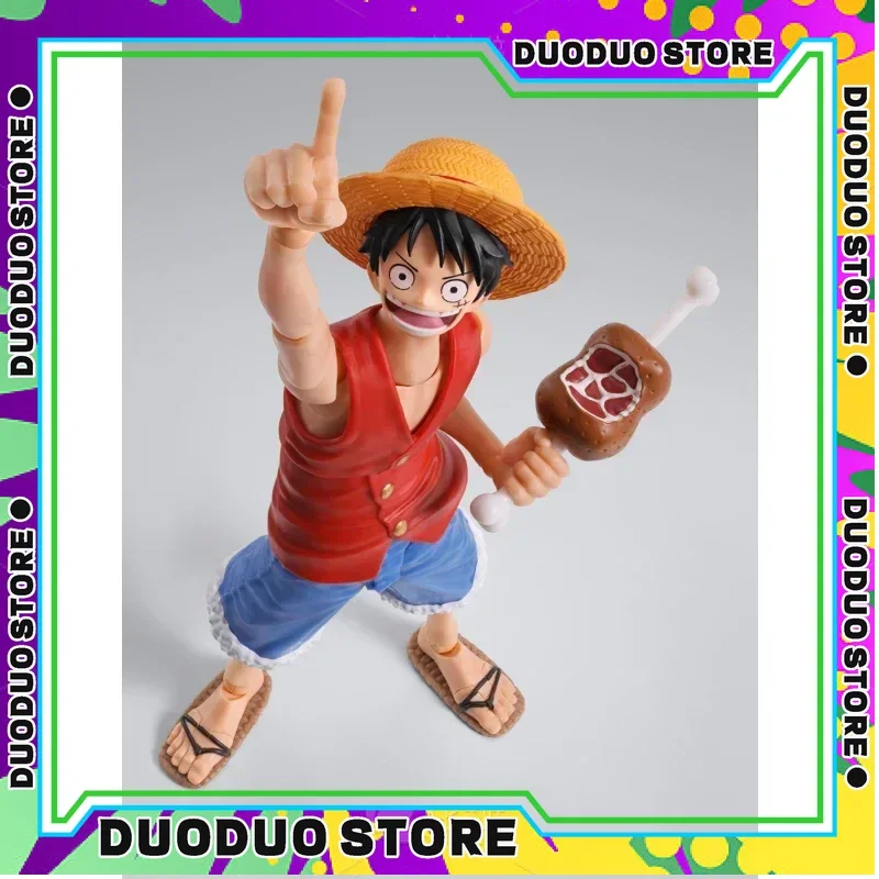 

In Stock 100% Original Bandai S.H.Figuarts SHF One Piece Monkey D Luffy Nami Romance Dawn Anime Action Figures Toys Models