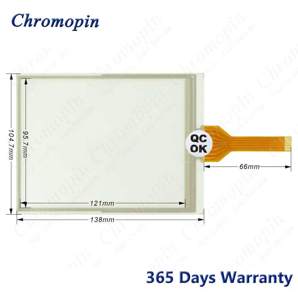 E615 Type: 04410B 04410C 03620A Touch Glass Screen for Beijer MAC/MTA E615 Type: 04410 04410B 04410C with Protective Film