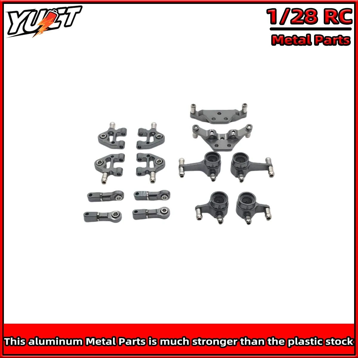 WLtoys K989 copa de dirección de Metal brazo oscilante inferior torre de choque para 1/28 WLtoys 284131 K969 k979 k999 P929 P939 piezas de mejora de coche RC