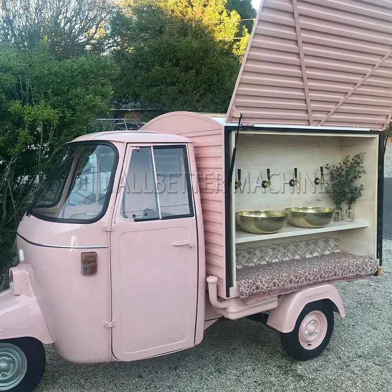 Allbetter Street Fast Food Truck Mobile Fryer Food Cart Ice Cream Hot Dog Coffee Van Electric Food Truck Fully Equipped for Sale
