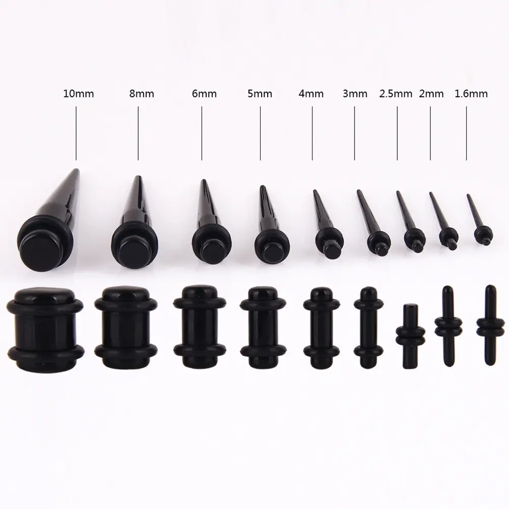 36 pcs Body Piercing Jewelry Women Steel Halloween Christmas New Year Ear Piercing Jewelry Set Body Piercing Jewelry Set