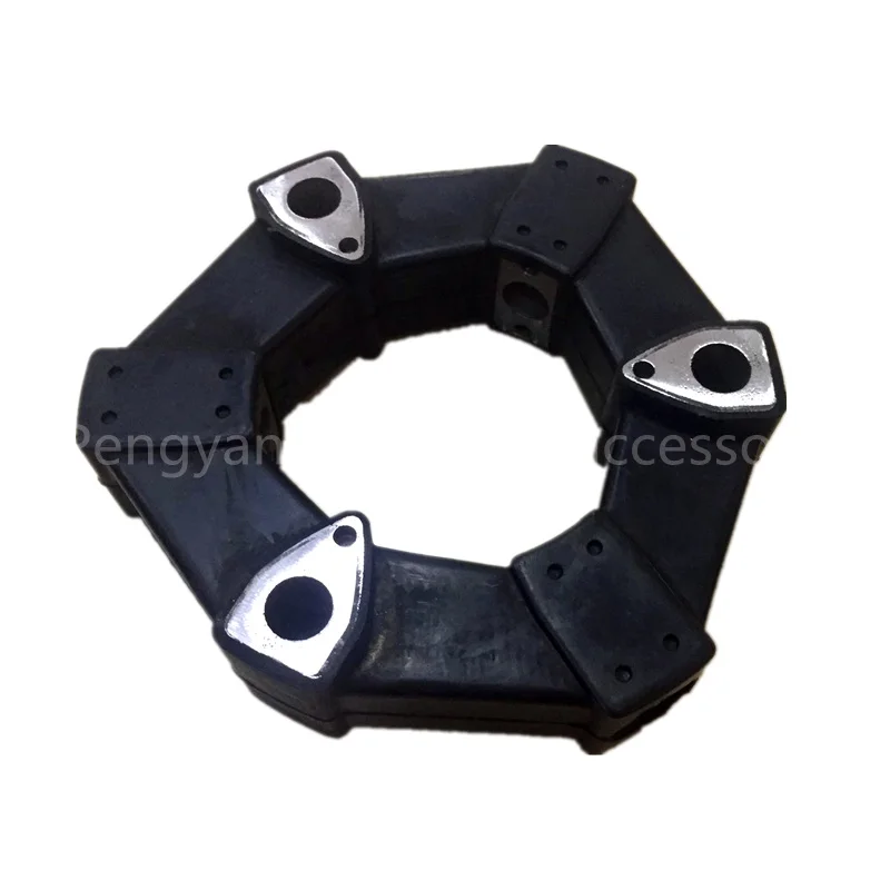 

For Komatsu PC30-7 PC40-7 Bonding Resin Coupling 16A 16AS Elastic Glue Durable Rubber Hitachi ZAX55 Coupling Excavator