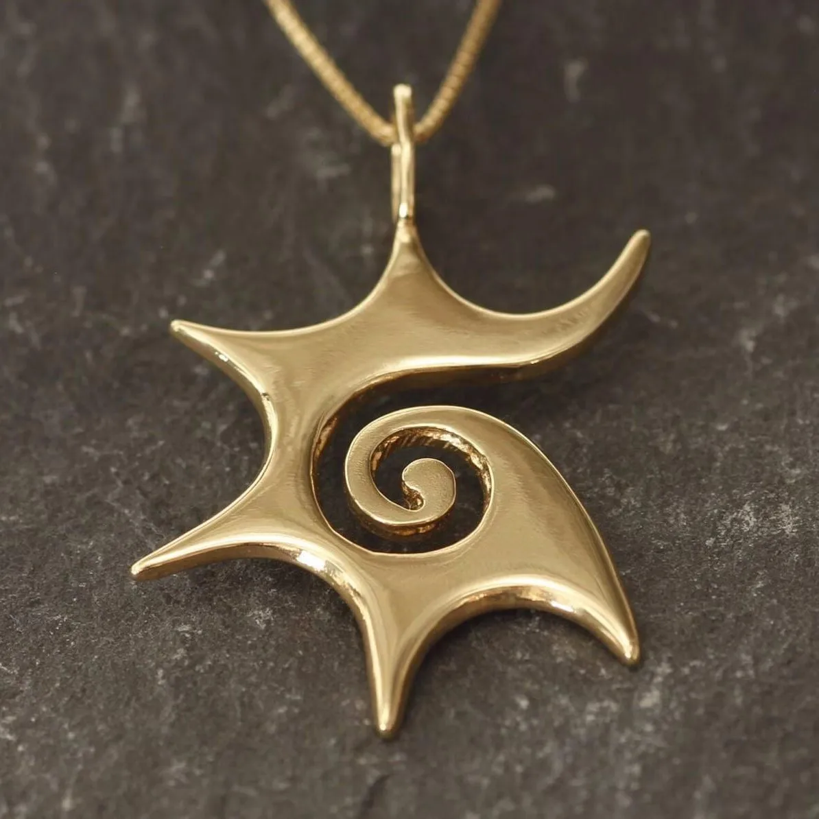 Vortex Sun Necklace… - image