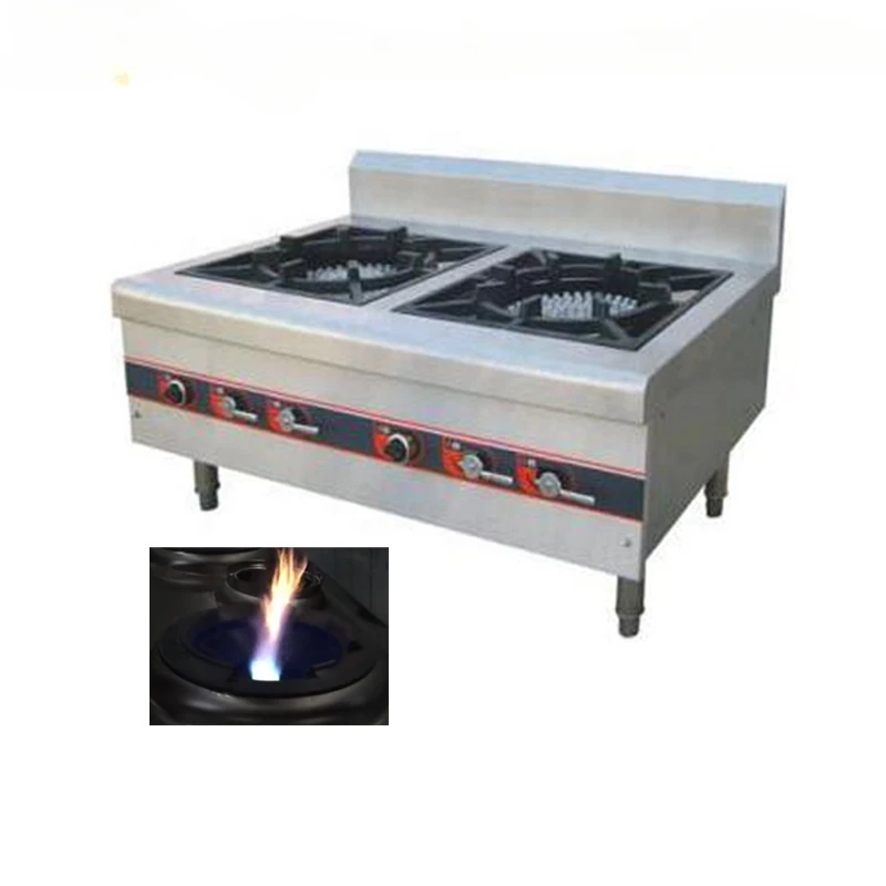 Universal Commercial 2 3 4 5 Big Burner Chinese Kitchen Table Top Stand Wok Cooker Gas Stove