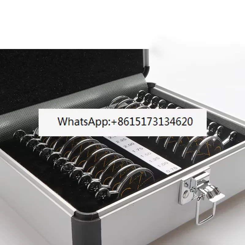 Asymptotic multifocal lens fitting try-on check insert box progressive multifocal try-on