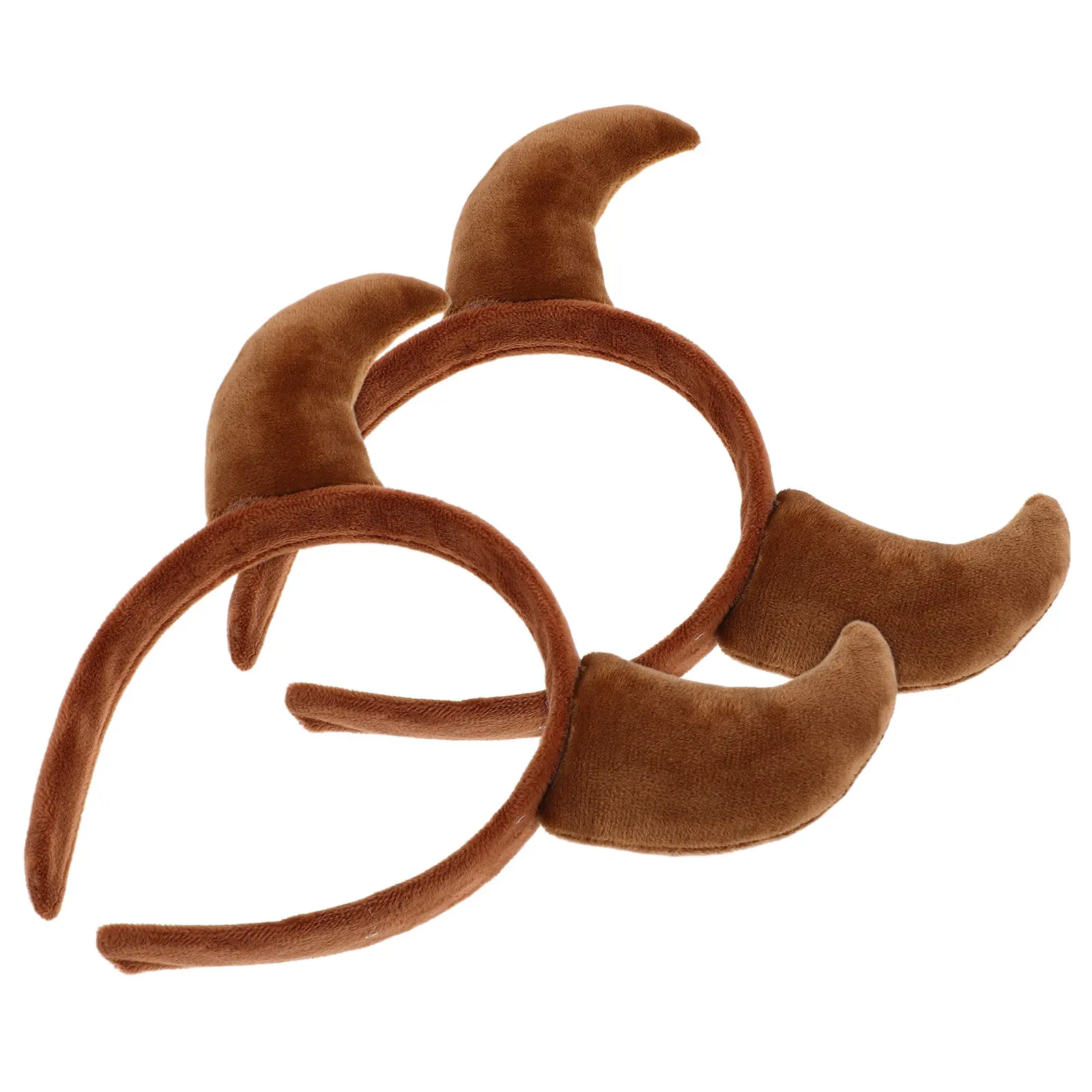 

Обруч для волос в виде коровьих рогов для Хэллоуина, костюмированных вечеринок, косплея дьявола, готический ободок для умывания, реквизит для фотосессий, повязка на голову с рогами животных