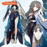 Anime Game Honkai Star Rail Cosplay Vita New Costume Uniform Suit Lolita Dress With Wigs For Woman Girls Halloween Christmas Cos