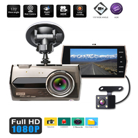 Dash Cam 1080P FHD Car Camera Drive Video Recorder Car DVR Car Accessories Vehicle Black Box Auto Dashcam Rear View Night Vision