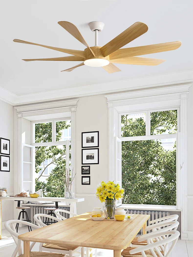 FUMANJIA 60-Inch Ceiling Fan with Light for Home – 8 Blades, Remote — detail 2