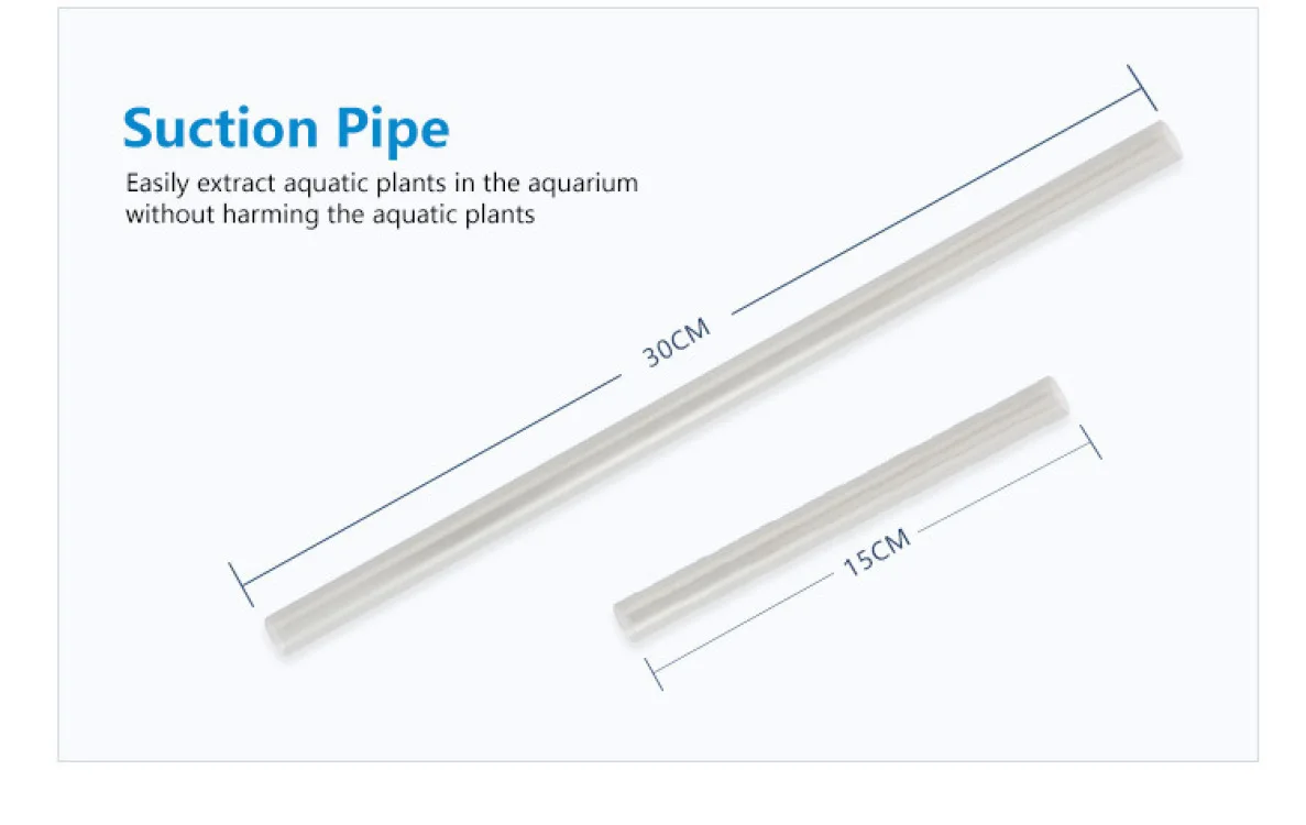 Elektrischer Aquarium-Wasserwechsler, Kiesreiniger, Siphonpumpe, Saug-Sandwaschgerät mit Luftdruckknopf, Reinigungswerkzeug für Fischbecken – Detail 12
