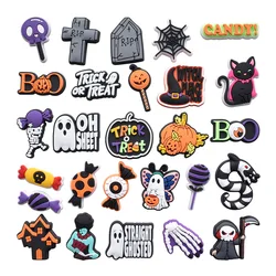 All Saints' Day Halloween ghost strange Charms for Shoe Decorations Pins for Woman Men Gifts Clog Buckle Blessed