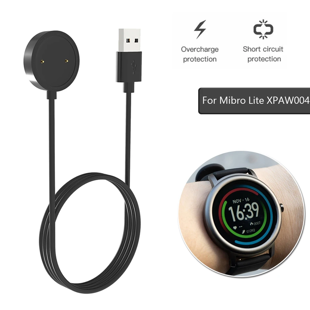 Für mibro lite xpaw004 sport uhr ladegerät smartwatch netzteil dock ständer