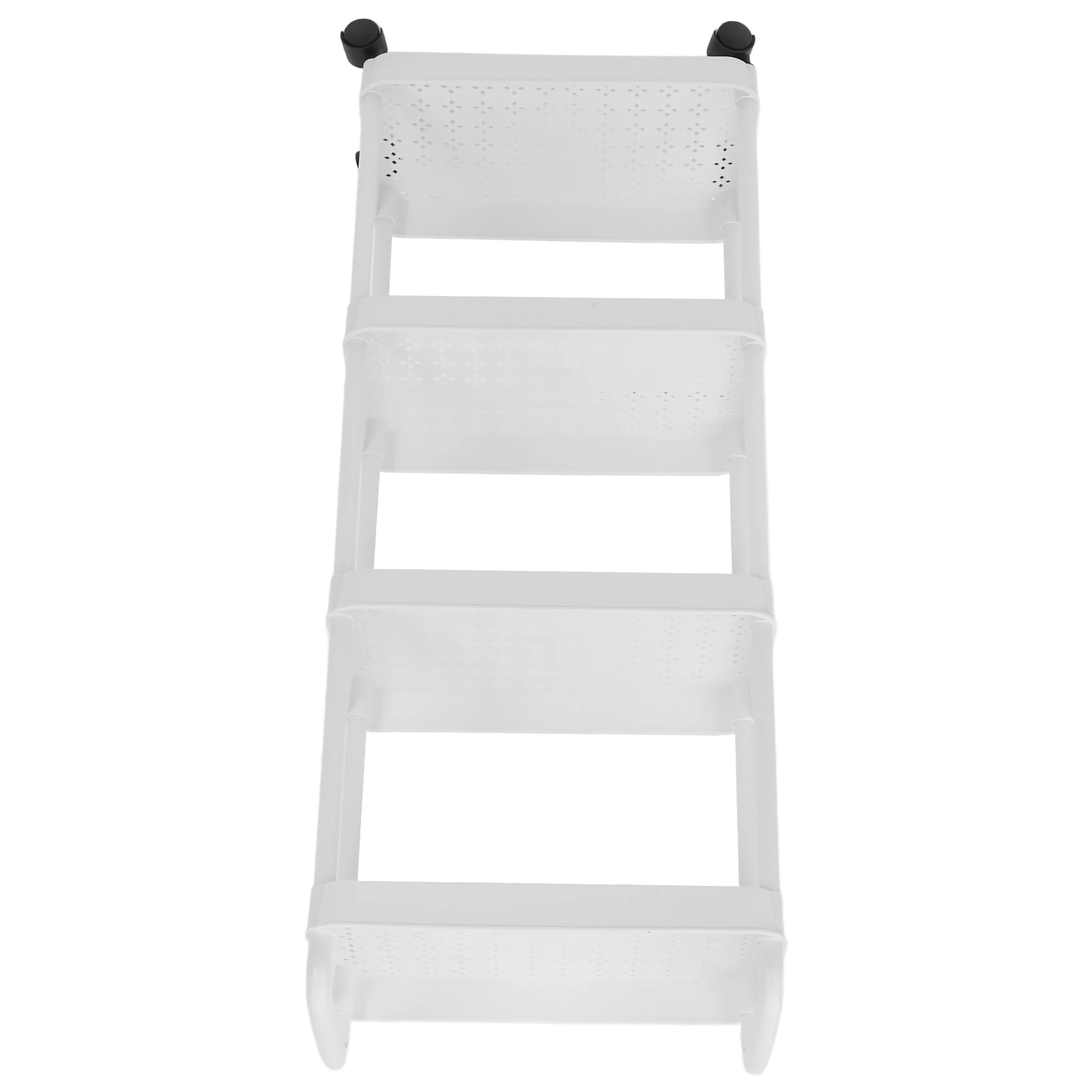 

Multi-Layer Wheeled Storage Rack Mobile Organizer Cart Removable Shelves Kitchen Bathroom Home Trolley Stand Rolling Cart