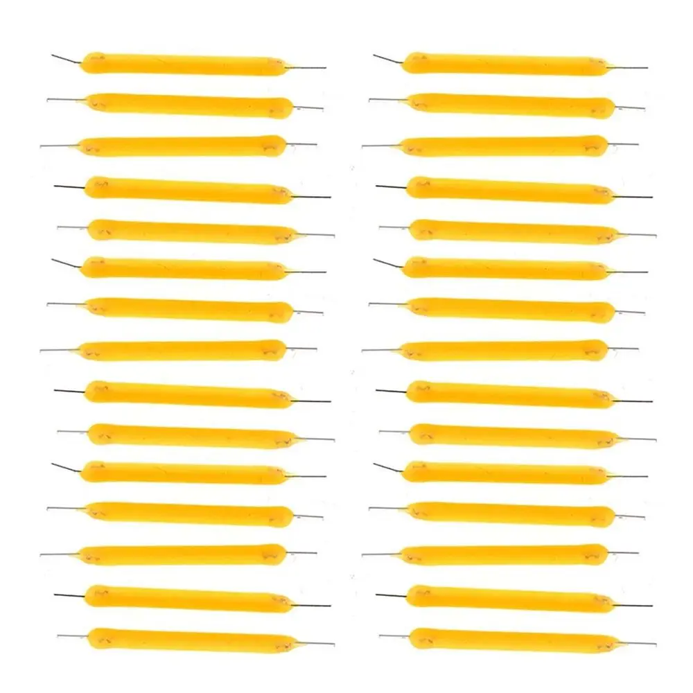 30Pcs New DC3V COB LED Filament Diodes Lighting Tool Bulb Lamp Parts DIY Incandescent Light Accessories LED Beads