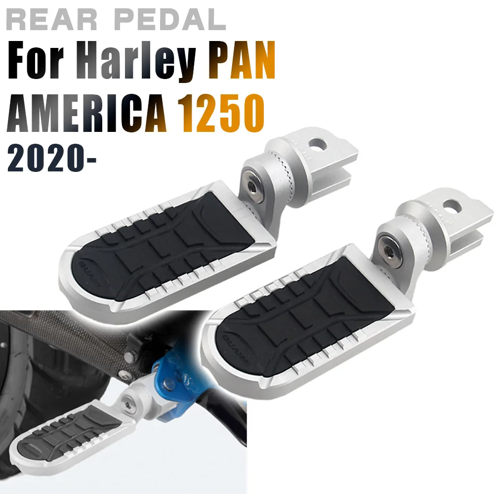 

1 пара передних подножек мотоцикла, регулируемые удлиненные опускающиеся подножки для Harley Davidson Pan America 1250 PA1250S Special 2020-