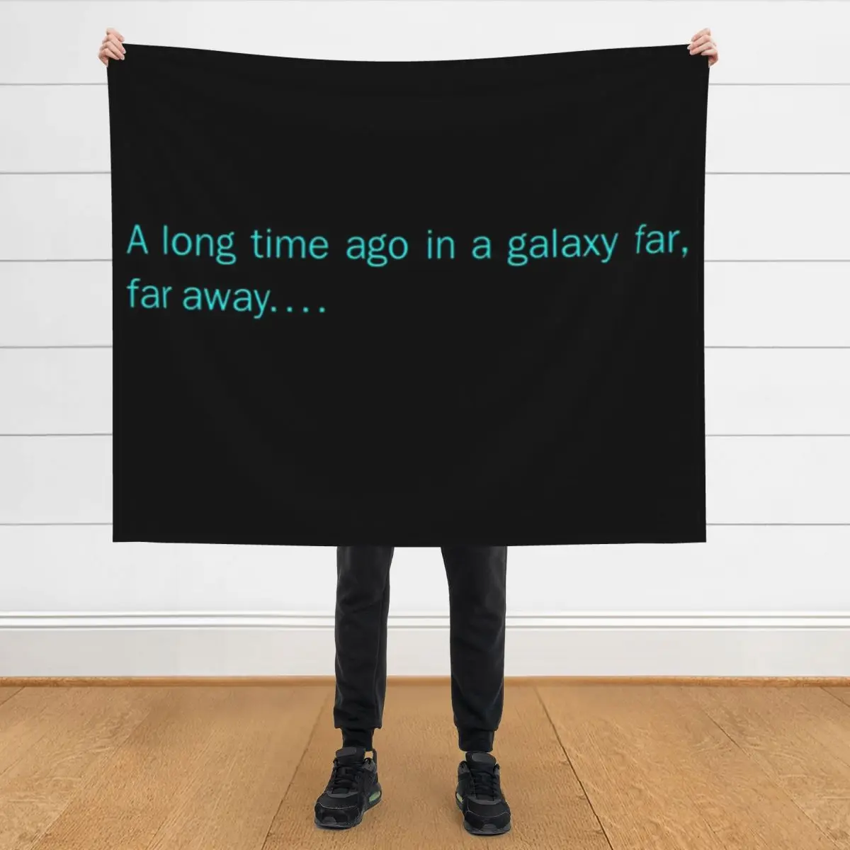 

In a galaxy far far away Throw Blanket Thin Beautifuls valentine gift ideas Blankets