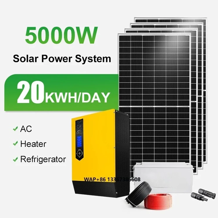 

Solar Complete Set 3kw 5kw 10kw 15kw Hybrid Solar Power System Solar Energy System for Home Off Grid Full Set