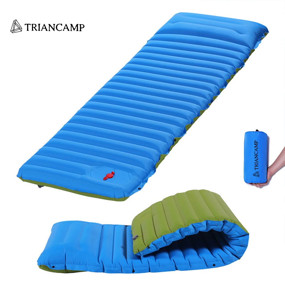 

Ultralight Self-inflating Air Mattress Widen Sleeping Pad Inflatable Mattress with Pillows Bed Picnic Camping Tent Air Cushion