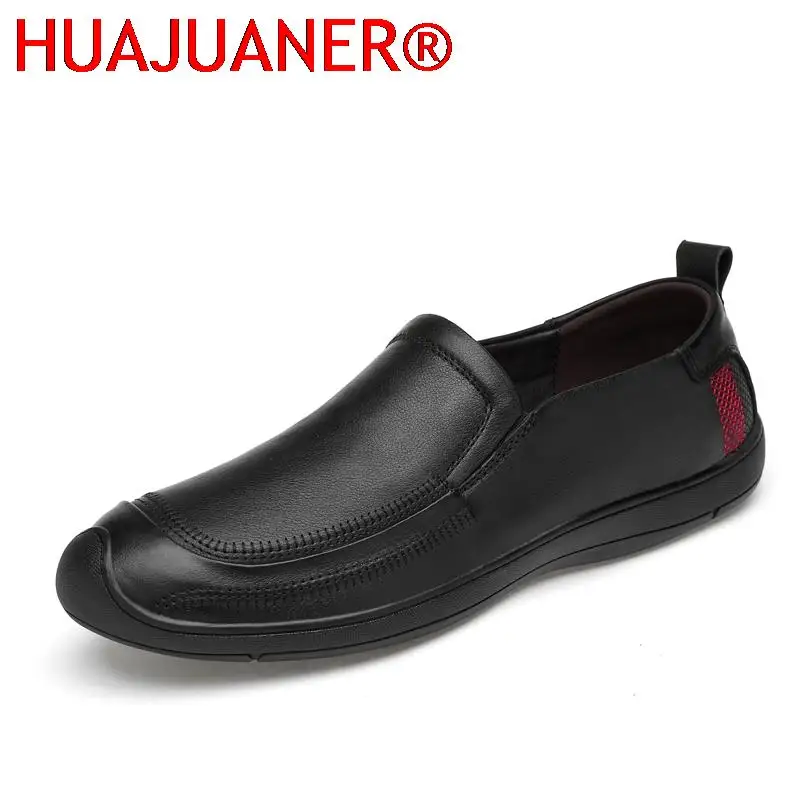 

Mens Shoes Comfortable Genuine Leather Luxury Shoes Designers Top Quality Loafers Brand Leisure Walk Casual Shoes Moccasin Homme