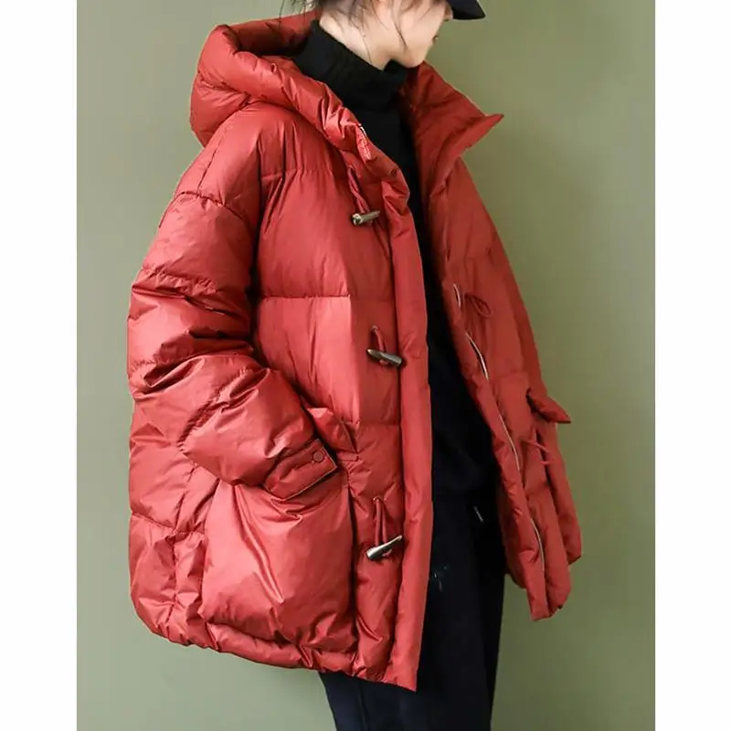 Parka à capuche épaisse pour femme, manteau en coton, document solide, capot chaud, struczipper, veste d\'hiver, nouveau, 2022