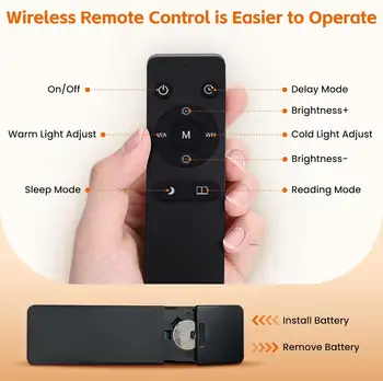 10 best sales Bezdrátová stolní lampa - №7