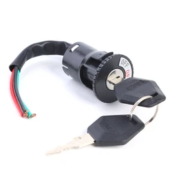 Universal Electric Door Lock Key Ignition Switch Key Electric Bicycle Scooter Power Supply Lock Key Switch E-bike Accessories